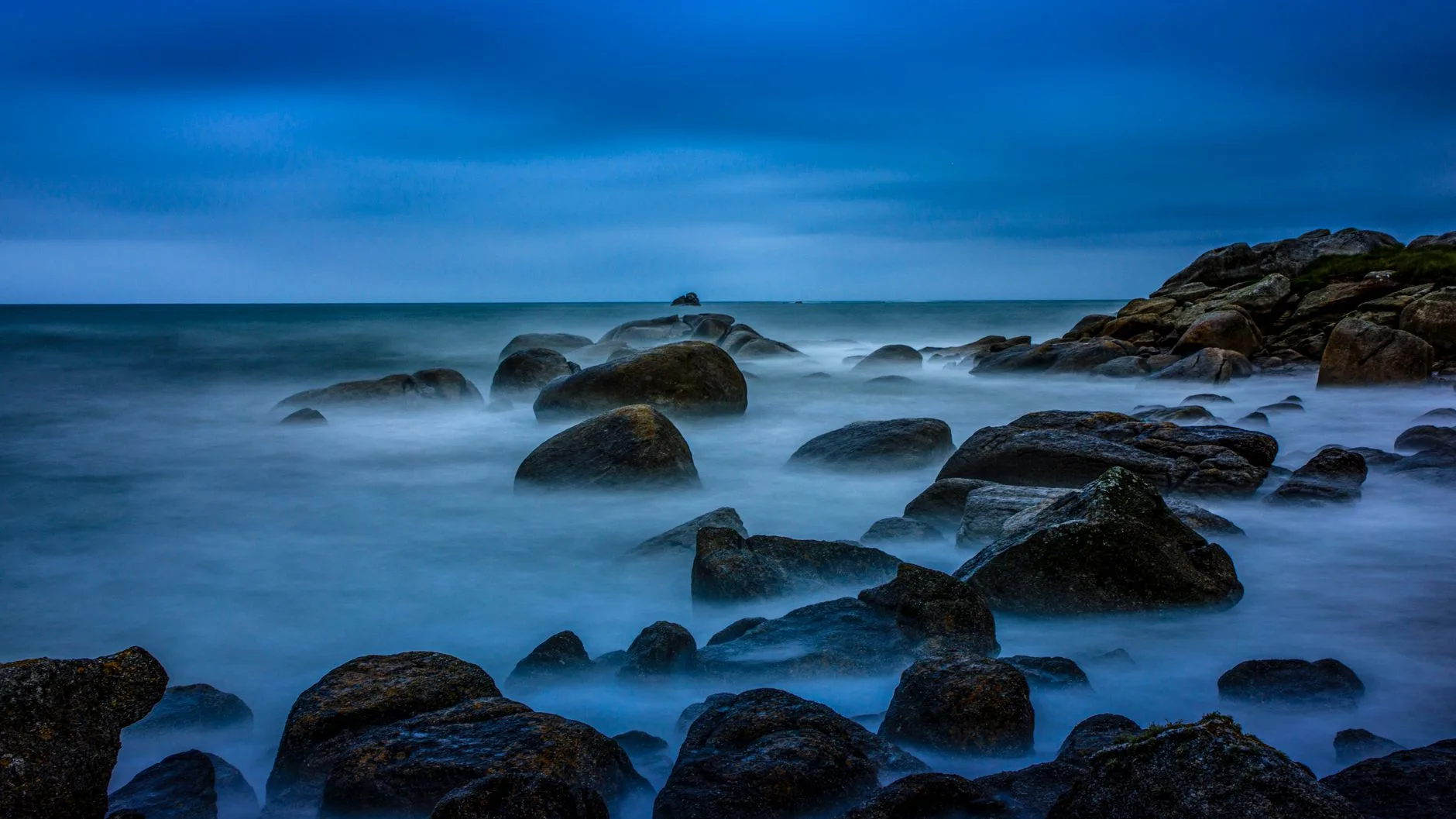 Paysage du littoral breton